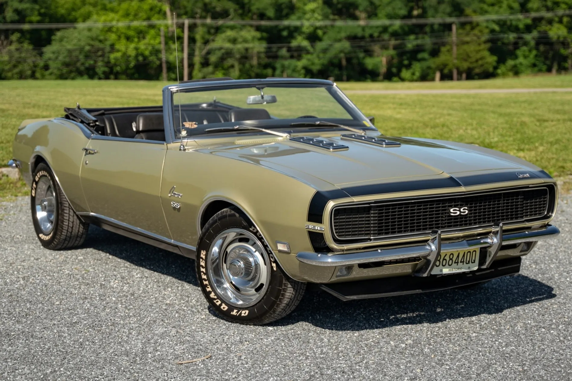 68 Camaro SS Convertible Features